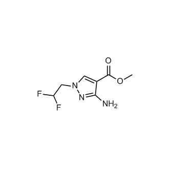 Methyl 3-amino-1-(2,2-difluoroethyl)-1H-pyrazole-4-carboxylate
