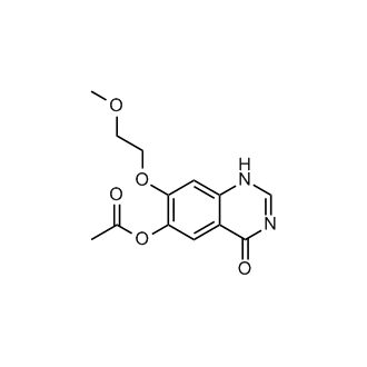 7-(2-Methoxyethoxy)-4-oxo-1,4-dihydroquinazolin-6-yl acetate