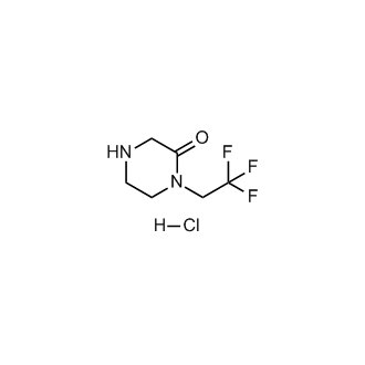 1-(2,2,2-Trifluoroethyl)piperazin-2-one hydrochloride