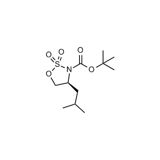(S)-tert-Butyl 4-isobutyl-1,2,3-oxathiazolidine-3-carboxylate 2,2-dioxide