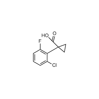 1-(2-Chloro-6-fluorophenyl)cyclopropanecarboxylic acid