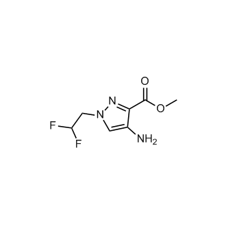 Methyl 4-amino-1-(2,2-difluoroethyl)-1H-pyrazole-3-carboxylate