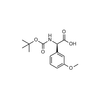 (R)-2-((tert-Butoxycarbonyl)amino)-2-(3-methoxyphenyl)acetic acid