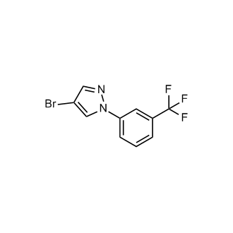 4-Bromo-1-(3-(trifluoromethyl)phenyl)-1H-pyrazole