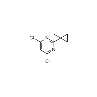 4,6-Dichloro-2-(1-methylcyclopropyl)pyrimidine
