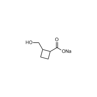 Sodium 2-(hydroxymethyl)cyclobutanecarboxylate