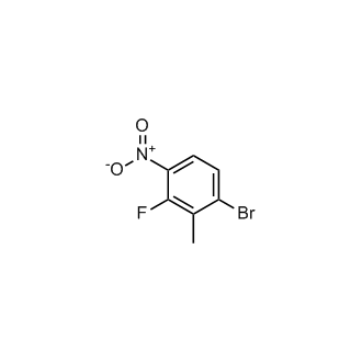 1-Bromo-3-fluoro-2-methyl-4-nitrobenzene