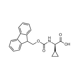 (R)-2-((((9H-Fluoren-9-yl)methoxy)carbonyl)amino)-2-cyclopropylacetic acid