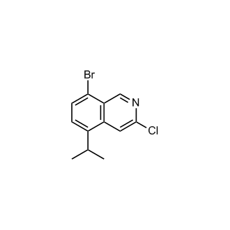 8-Bromo-3-chloro-5-isopropylisoquinoline