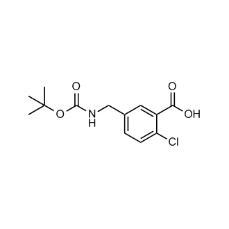 5-(((tert-Butoxycarbonyl)amino)methyl)-2-chlorobenzoic acid
