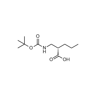 (S)-2-(((tert-Butoxycarbonyl)amino)methyl)pentanoic acid