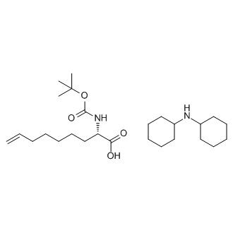 Dicyclohexylamine (S)-2-((tert-butoxycarbonyl)amino)non-8-enoate