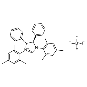 (4R,5R)-1,3-Dimesityl-4,5-diphenyl-4,5-dihydro-1H-imidazol-3-ium tetrafluoroborate