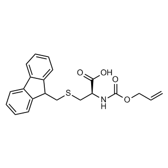 (R)-3-(((9H-Fluoren-9-yl)methyl)thio)-2-(((allyloxy)carbonyl)amino)propanoic acid