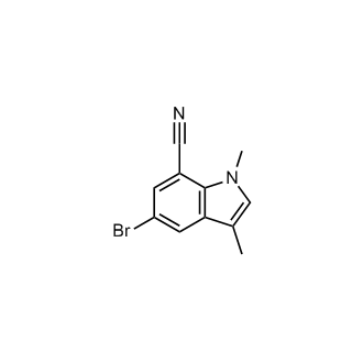 5-Bromo-1,3-dimethyl-1H-indole-7-carbonitrile