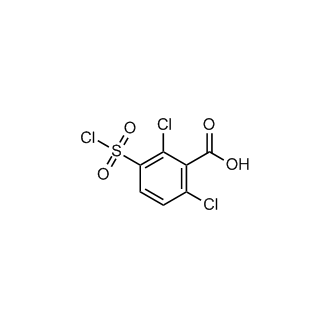 2,6-Dichloro-3-(chlorosulfonyl)benzoic acid