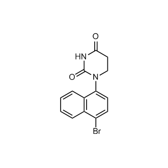 1-(4-Bromonaphthalen-1-yl)dihydropyrimidine-2,4(1H,3H)-dione