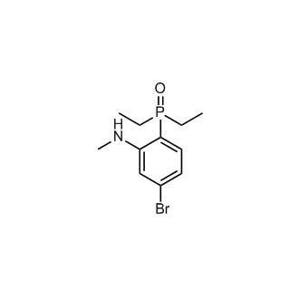 (4-Bromo-2-(methylamino)phenyl)diethylphosphine oxide
