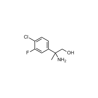 2-Amino-2-(4-chloro-3-fluorophenyl)propan-1-ol