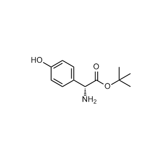 (R)-tert-Butyl 2-amino-2-(4-hydroxyphenyl)acetate