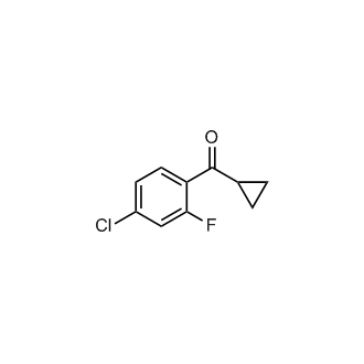 (4-Chloro-2-fluorophenyl)(cyclopropyl)methanone
