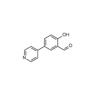2-Hydroxy-5-(pyridin-4-yl)benzaldehyde