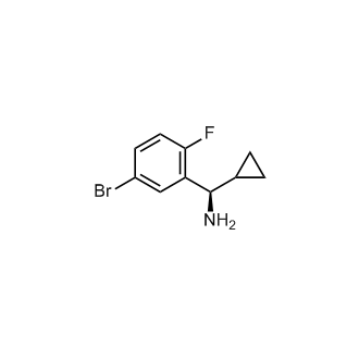 (R)-(5-Bromo-2-fluorophenyl)(cyclopropyl)methanamine