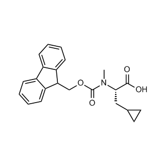 (S)-2-(N-Fmoc-N-methyl-amino)-3-cyclopropylpropanoic acid
