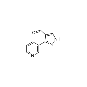 3-(Pyridin-3-yl)-1H-pyrazole-4-carbaldehyde