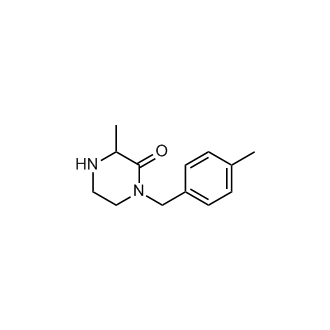 3-Methyl-1-(4-methylbenzyl)piperazin-2-one