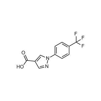 1-(4-(Trifluoromethyl)phenyl)-1H-pyrazole-4-carboxylic acid