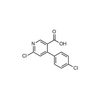 6-Chloro-4-(4-chlorophenyl)nicotinic acid