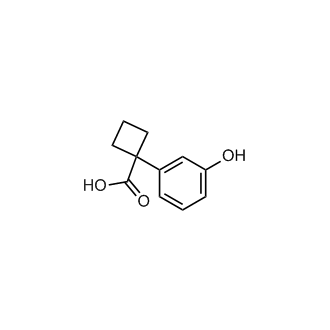 1-(3-Hydroxyphenyl)cyclobutane-1-carboxylic acid