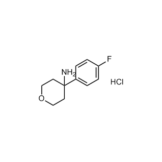 4-(4-Fluorophenyl)tetrahydro-2H-pyran-4-amine hydrochloride