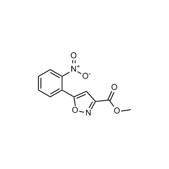 Methyl 5-(2-nitrophenyl)isoxazole-3-carboxylate