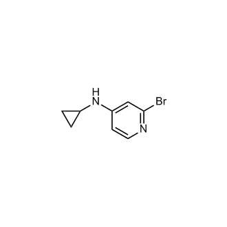 2-Bromo-N-cyclopropylpyridin-4-amine