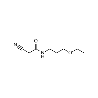 2-Cyano-N-(3-ethoxypropyl)acetamide
