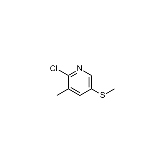 2-Chloro-3-methyl-5-(methylthio)pyridine