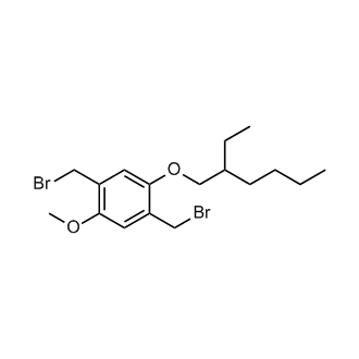 1,4-Bis(bromomethyl)-2-((2-ethylhexyl)oxy)-5-methoxybenzene