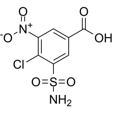 4-Chloro-3-nitro-5-sulfamoylbenzoic acid