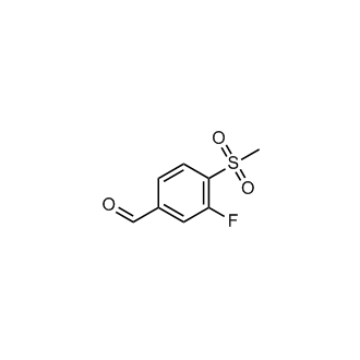 3-Fluoro-4-(methylsulfonyl)benzaldehyde