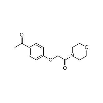 2-(4-Acetylphenoxy)-1-morpholinoethan-1-one
