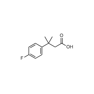 3-(4-Fluorophenyl)-3-methylbutanoic acid