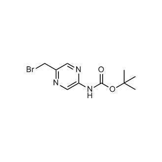 Tert-butyl (5-(bromomethyl)pyrazin-2-yl)carbamate