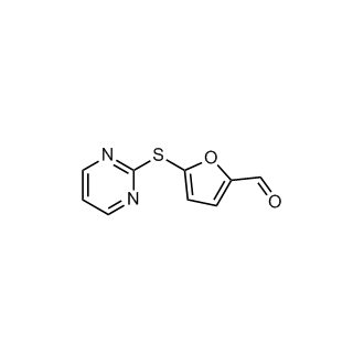 5-(Pyrimidin-2-ylthio)furan-2-carbaldehyde