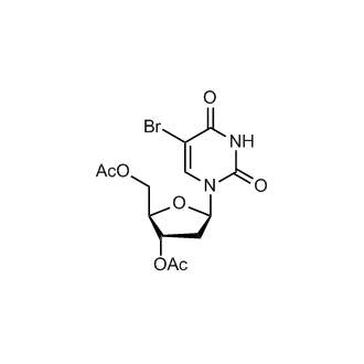 (3-Acetoxy-5-(5-bromo-2,4-dioxo-3,4-dihydropyrimidin-1(2H)-yl)tetrahydrofuran-2-yl)methyl acetate