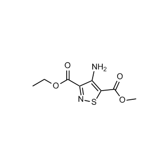 3-Ethyl 5-methyl 4-aminoisothiazole-3,5-dicarboxylate