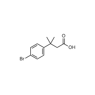 3-(4-Bromophenyl)-3-methylbutanoic acid