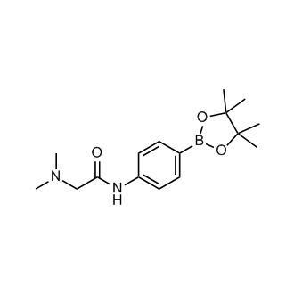 2-(Dimethylamino)-N-(4-(4,4,5,5-tetramethyl-1,3,2-dioxaborolan-2-yl)phenyl)acetamide