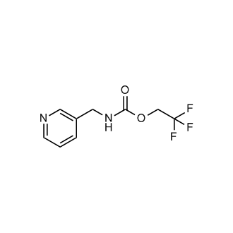 2,2,2-Trifluoroethyl (pyridin-3-ylmethyl)carbamate